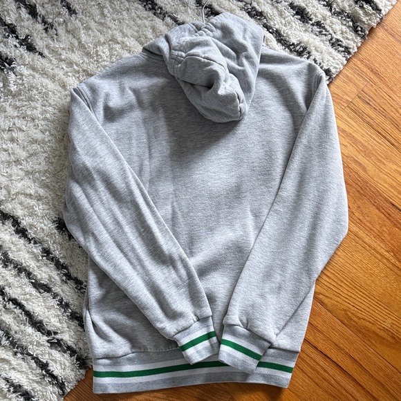 NFL Philadelphia Eagles Gray and Green Hoodie - Picture 3 of 3